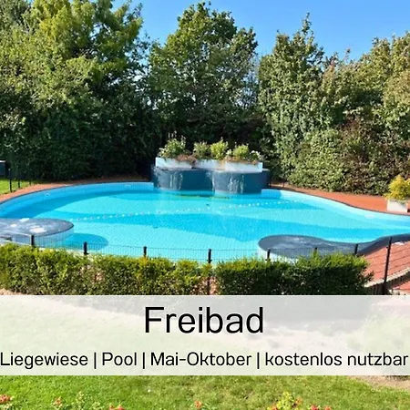 55 Am Wasser - Perfekt Fuer Familien - Mit Freibad, Sauna, Restaurant Und Spielplatz Olburgen