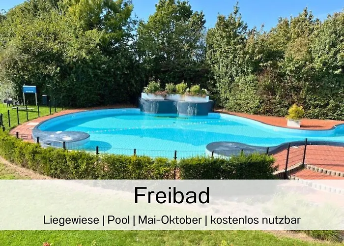 55 Am Wasser - Perfekt Fuer Familien - Mit Freibad, Sauna, Restaurant Und Spielplatz Olburgen