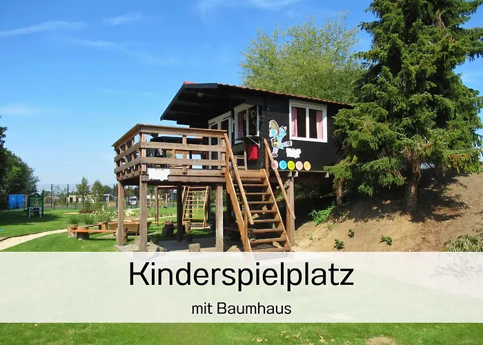 55 Am Wasser - Perfekt Fuer Familien - Mit Freibad, Sauna, Restaurant Und Spielplatz